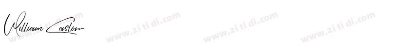 William Caslon字体转换